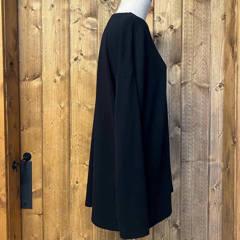 Banana Republic XL Black Long Sleeve Shirt Closet Staple Casual Loungewear - Picture 4 of 8